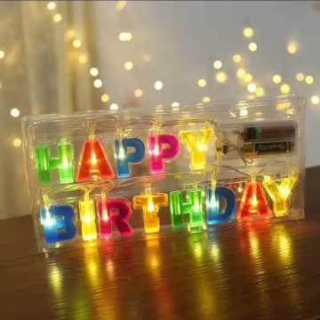 Letras LED “Happy Birthday” – Ilumina tus celebraciones