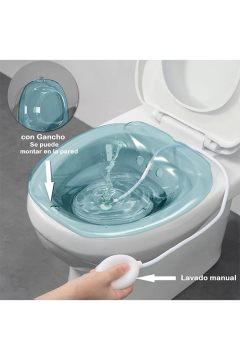 Set Bidet Con Rociador Baño De Asiento