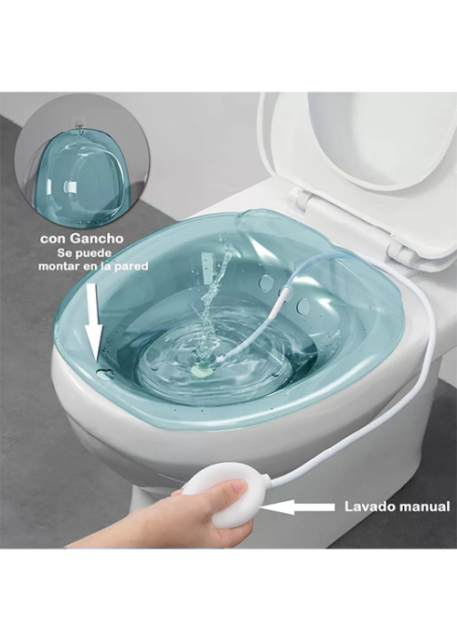 Set Bidet Con Rociador Baño De Asiento