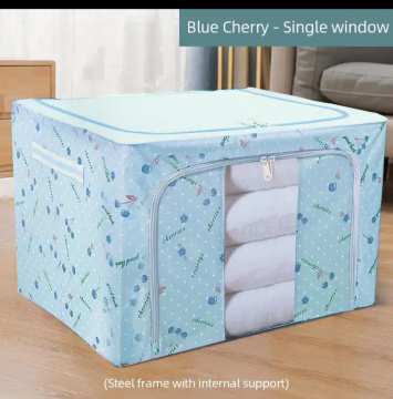 Caja de almacenamiento plegable con cierre