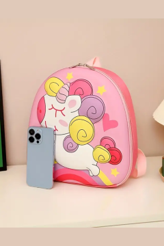 Mochila Bonitas Kawai 3D Kinder Unicornio