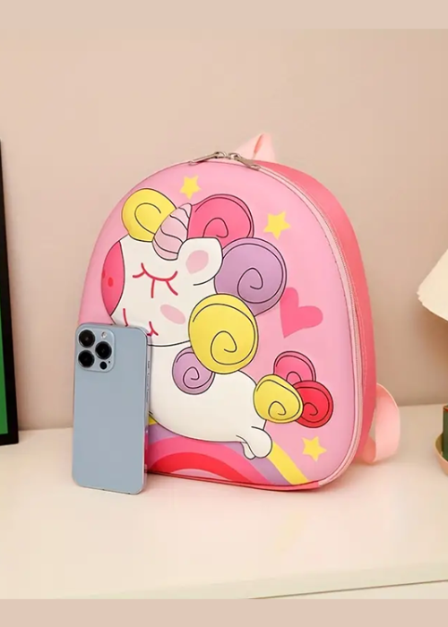 Mochila Bonitas Kawai 3D Kinder Unicornio