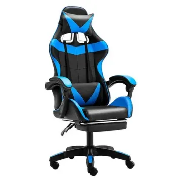 Silla Gamer Ergonómica Cojín Lumbar Y Posapies 135° 